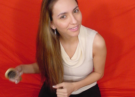 Lady get hot spanking Image 2