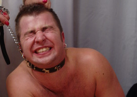 Girls torturing a slave Image 6