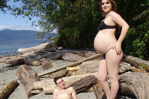 Beautiful pregnant cutie Image 1