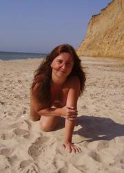 A cutie on open swim suit at the Bakers Image 7