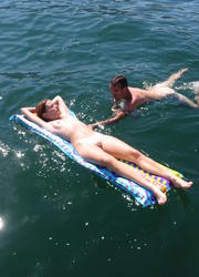 A slim and busty bitch on the Gunnison Image 2