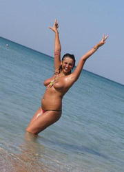 A shaved bitch at the Coralita Image 10