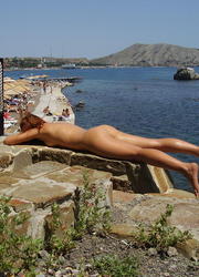 A hot slut posing at theCosta Natura Image 8