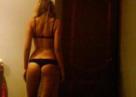 These are several naughty pics of my girlfriends exposing pretty titties, sexy butts and wet pussies just for me. Image 5