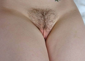 My new girlfriend had pretty tiny tits and nice pussy hairstyle. Image 8
