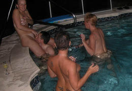 Hot Teen cutie Gets banged By Swinger Couple Image 1