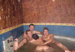Hot Teen slut Gets screwed By Swinger Couple Image 3