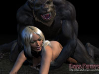 3d monster porn