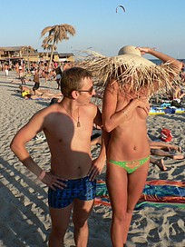 girl in public