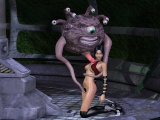 3d evil monsters