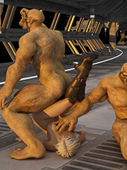 3D monster sex comics