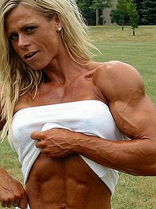 muscle woman