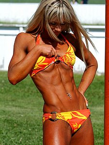 muscle woman
