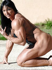 muscle woman