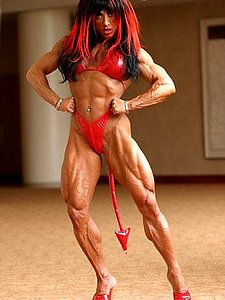 muscle woman