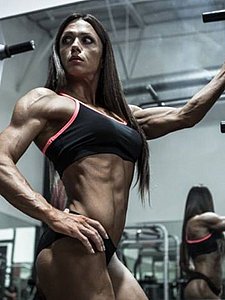 muscle girl