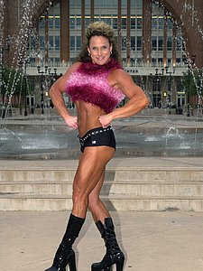 muscle woman