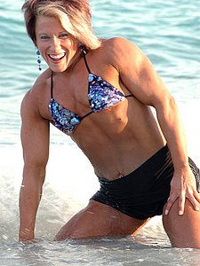 muscle woman