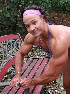 muscle girl