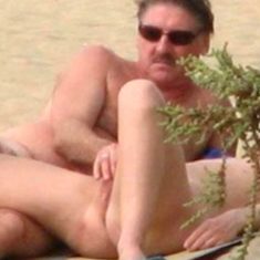 spy on nudists beach