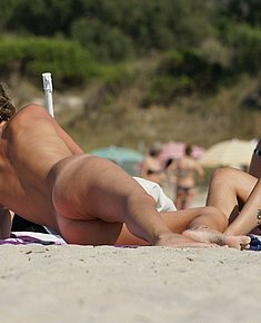 nude beach shots