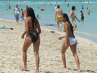 Nude Beach Voyeur