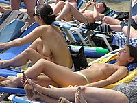 Nude Beach Voyeur