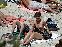 Nude Beach Voyeur