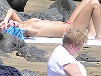 Nude Beach Voyeur