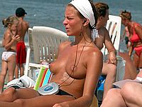 Nude Beach Voyeur