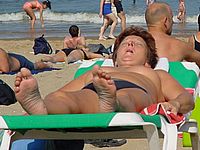Nude Beach Voyeur