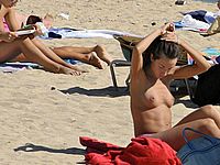 Nude Beach Voyeur