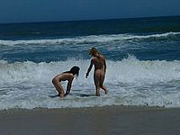 Nude Beach Voyeur