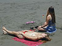 Nude Beach Voyeur