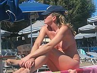 Nude Beach Voyeur