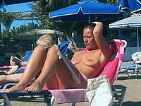 Nude Beach Voyeur