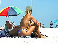 Nude Beach Voyeur