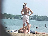 Nude Beach Voyeur