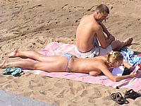 Nude Beach Voyeur
