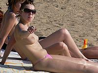 Nude Beach Voyeur