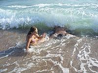 Nude Beach Voyeur