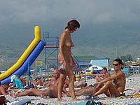 Nude Beach Voyeur