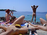 Nude Beach Voyeur