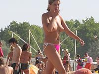 Nude Beach Voyeur