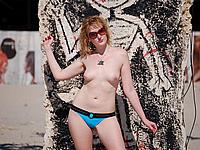 Nude Beach Voyeur