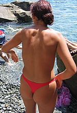Nude Beach Voyeur