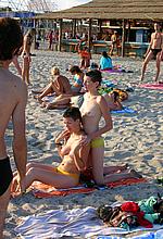 Nude Beach Voyeur