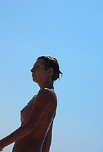 Nude Beach Voyeur