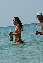 Nude Beach Voyeur