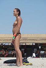 Nude Beach Voyeur